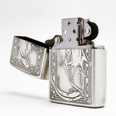 Bật Lửa Zippo Trump Card Joker ZA-3-151C - Vỏ Đồng Thau Sang Trọng, Họa Tiết Quân Bài Joker Khắc Laser, Quà Tặng Đặc Biệt