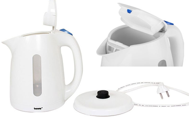 Bình Siêu Tốc Benny BJ-18 1.8L - Đun Nước Nhanh 2000W, Thiết Kế Tiện Lợi Cho Gia Đình, Chất Liệu Nhựa Chịu Nhiệt Cao Cấp