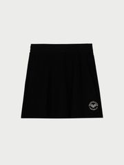 Chân váy Whoau Tennis Flare Skirt WHWMC3791F màu đen