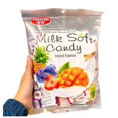 Combo 2 gói kẹo dẻo trái cây Milk Soft Candy