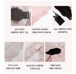 Đai chườm ấm Solove R9 3 Chế Độ - Giảm Đau Bụng Kinh, Thiết Kế Nhỏ Gọn, Dung Lượng Pin 5000mAh, Sưởi Ấm Nhanh Chóng