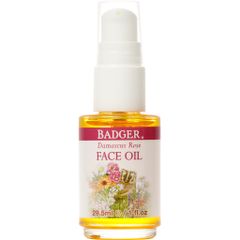 Dầu Dưỡng Hoa Hồng Hữu Cơ Badger Damascus Rose Face Oil - Dưỡng Ẩm Da, Làm Sáng Mịn Da, Chứng Nhận USDA Organic 29.5ml