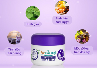 Dầu Massage Thư Giãn Giúp Ngủ Ngon Cho Bé Puressentiel Rest & Relax 30ml - Sản Phẩm Hữu Cơ An Toàn