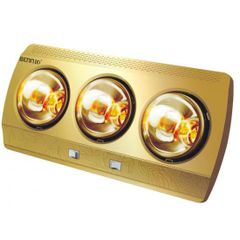 Đèn Sưởi Nhà Tắm 3 Bóng Bennix BN-03BG - Thiết Kế Hiện Đại, Công Suất 825W, Tiết Kiệm Điện, Không Gây Khó Chịu, Sử Dụng Tia Hồng Ngoại