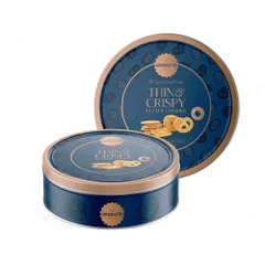 Hộp bánh quy bơ truyền thống Danesita 454g - Thương hiệu bánh quy nổi tiếng, sang trọng, món quà Tết ý nghĩa cho gia đình