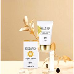 Kem Chống Nắng Bihaku Sunscreen Care SPF 50+ PA++++ - Bảo Vệ Da, Nâng Tone, Dành Cho Da Nhạy Cảm, 35ml