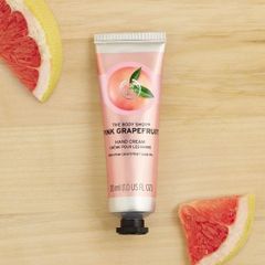 Kem dưỡng tay The Body Shop Pink Grapefruit 30ml - Kem gel dưỡng ẩm da tay chiết xuất bưởi hồng, thấm nhanh, bảo vệ da mềm mại.