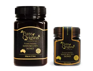 Mật Ong Manuka MGO 250+ Pure Origins Úc - Thực Phẩm Chức Năng Hỗ Trợ Kháng Khuẩn, Tăng Cường Đề Kháng và Chăm Sóc Da