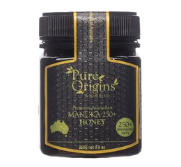 Mật Ong Manuka MGO 250+ Pure Origins Úc - Thực Phẩm Chức Năng Hỗ Trợ Kháng Khuẩn, Tăng Cường Đề Kháng và Chăm Sóc Da