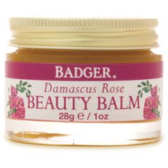Sáp dưỡng ẩm hoa hồng hữu cơ Badger Rose Damascus Beauty Balm