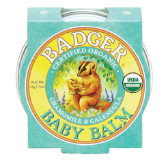 Sáp dưỡng da em bé hữu cơ Badger Baby Balm của Mỹ