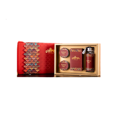 Set quà Tết Saffron Jahan 0.5g và trà hoa nhài, cúc - Quà tặng sức khỏe cho người thân, bạn bè, đối tác
