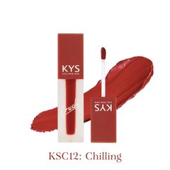 Son kem KYS Chocolate Crush đỏ đất KSC12 Chilling