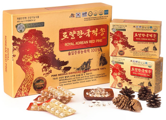 Tinh Dầu Thông Đỏ Hoàng Gia Royal Korean Red Pine 120 Viên - Hỗ Trợ Sức Khỏe, Tăng Cường Đề Kháng, Dễ Uống, Chiết Xuất Tự Nhiên