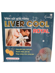 Viên Sủi Giải Rượu Liver Cool Royal - Hỗ Trợ Thanh Nhiệt, Mát Gan, Dễ Dàng Sử Dụng Sau Buổi Nhậu, Thảo Mộc Lành Tính