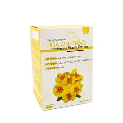 Viên uống đẹp da Hoa Anh Thảo Omega-6 - Hỗ trợ làm đẹp da, tóc, giảm dấu hiệu lão hóa - Sản phẩm tự nhiên cho phụ nữ 18+