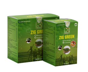 Viên Uống Hỗ Trợ Tăng Cân Zig Green Natural - Chiết Xuất Thảo Mộc Tự Nhiên, Bồi Bổ Sức Khỏe, Ăn Ngon, Ngủ Ngon