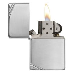 Bật Lửa Zippo High Polish Chrome Vintage Chặt Góc 260 - Thiết Kế Sang Trọng, Chất Liệu Bền Bỉ, Quà Tặng Độc Đáo