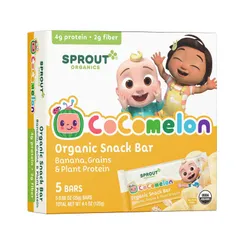 Bánh ăn dặm hữu cơ Cocomelon Organic Snack Bar cho bé từ 2 tuổi