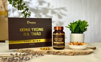 Viên uống hỗ trợ sức khỏe Đông Trùng Hạ Thảo Thái Minh - Giúp tăng cường sức đề kháng và giảm mệt mỏi, 30 viên dễ uống