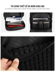 Balo Du Lịch Arctic Hunter B00120 Chống Nước Có Cổng USB - Balo Đa Năng Tiện Lợi Cho Học Sinh và Dân Văn Phòng