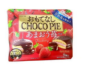 Bánh Chocopie Lotte Nhật Bản vị dâu