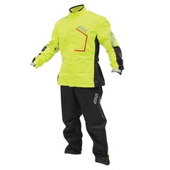 Bộ Áo Mưa Cao Cấp Givi PRS04 Vàng Neon với Dây Phản Quang - Chống Thấm, Thoáng Khí cho Du Lịch và Thể Thao