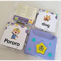 Bộ Thẻ Phát Nhạc Học Tiếng Anh Pororo Cho Bé - 30 Thẻ Nhạc và Từ Vựng, Đồ Chơi Giáo Dục, Phát Triển Ngôn Ngữ Ở Trẻ Em