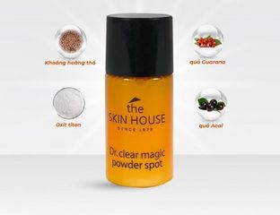Chấm Mụn The Skin House Dr. Clear Magic Powder Spot 7ml - Sản Phẩm Chăm Sóc Da Mụn, Giảm Viêm, Làm Khô Mụn Hiệu Quả