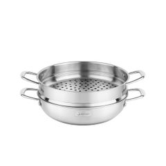 Chảo Hấp Inox Elmich Trimax CZ EL-3832 28cm - Đa Năng, Bắt Từ Tốt, Hấp Nhanh Xôi, Gà, Rau Củ, Tiện Lợi Hàng Ngày