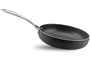 Chảo Vân Đá Chống Dính Elmich Opal EL-3802 24cm - Nắp Kính, Chất Liệu An Toàn, Phù Hợp Với Mọi Loại Bếp