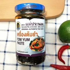 Combo 3 Lọ Sốt Lẩu Thái Maepranom Tom Yum Paste - Hương Vị Chua Cay Đậm Đà Cho Các Món Lẩu Thái Ngày Cuối Tuần