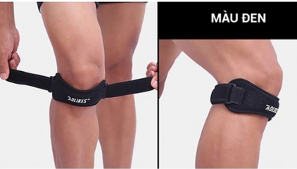 Đai Hỗ Trợ Bảo Vệ Đầu Gối Aolikes AL 7919 - Thiết Bị Tập Gym Chất Lượng Cao, Siêu Thoáng Khí, Đệm Silicone êm ái