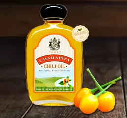 Dầu Ớt Aji Charapita Nguyên Chất 100ml - Hương Vị Nhiệt Đới Cay Nóng Độc Đáo, Gia Vị Tuyệt Hảo Cho Món Ăn