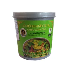 Gia vị cà ri xanh Maepranom Green Curry Paste 380g - Gia vị Thái Lan chuẩn vị cho món cà ri hấp dẫn tại nhà