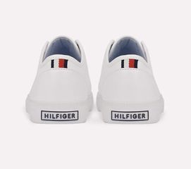 Giày Nữ Tommy Hilfiger Anni Slip-On Sneaker Trắng - Giày Thể Thao Thời Trang, Chất Liệu Da Cao Cấp, Tiện Dụng, Phong Cách Năng Động