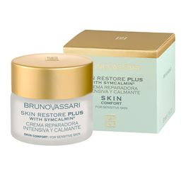 Kem Dưỡng Phục Hồi Da Bruno Vassari Skin Restore Plus 50ml - Giảm Kích Ứng, Dưỡng Ẩm Cho Da Nhạy Cảm, Chống Oxy Hóa