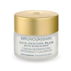 Kem Dưỡng Phục Hồi Da Bruno Vassari Skin Restore Plus 50ml - Giảm Kích Ứng, Dưỡng Ẩm Cho Da Nhạy Cảm, Chống Oxy Hóa