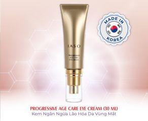 Kem Dưỡng Mắt IASO Progressive Age Care - Hỗ Trợ Trẻ Hóa Da, Mờ Quầng Thâm, Bọng Mắt và Nếp Nhăn - 30ml