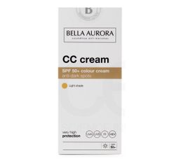 Kem Trang Điểm Chống Nắng Bella Aurora Dark Spot CC Cream SPF50+ - Dạng Lỏng, Che Khuyết Điểm, Ngăn Ngừa Thâm Nám, Phù Hợp Mọi Loại Da