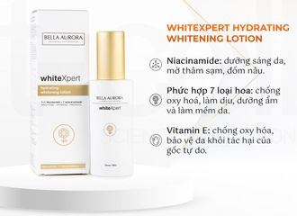 Lotion Bella Aurora WhiteXpert 100ml - Dưỡng ẩm và Làm sáng da hiệu quả, Chiết xuất tự nhiên, Phù hợp mọi loại da