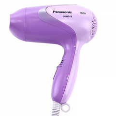 Máy Sấy Tóc Panasonic EH-ND13-V645 1000W - Thiết Kế Gọn Nhẹ, 3 Mức Sấy Nóng, Mát, Ấm, Màu Tím Thời Trang