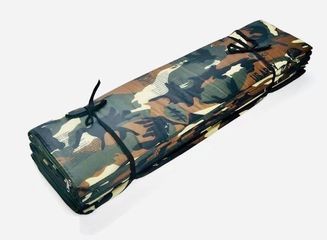 Nệm Gấp Gọn Du Lịch Họa Tiết Rằn Ri - Nệm Quân Đội Tiện Lợi, Dễ Dàng Mang Theo, Chất Liệu Bền Đẹp Cho Cắm Trại & Dã Ngoại