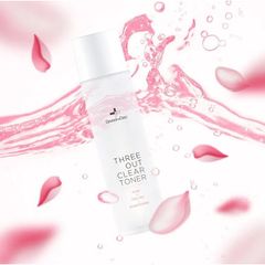 Nước Hoa Hồng GoodnDoc Three Out Clear Toner 150ml - Cân Bằng Độ Ẩm, Làm Sạch Da, Dưỡng Ẩm Mềm Mịn, Thích Hợp Cho Tất Cả Loại Da