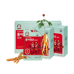 Nước Hồng Sâm Baby KGC Kid 2 - Tăng Cường Sức Khỏe Cho Trẻ Từ 5-7 Tuổi, Hỗ Trợ Phát Triển Thể Chất & Trí Não, Hộp 30 Gói 20ml