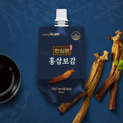 Nước Hồng Sâm Bảo Giám Cao Cấp Chunho Ncare 30 Gói - Tăng Cường Sức Đề Kháng và Làm Đẹp Da Cho Nam Nữ Trên 40 Tuổi