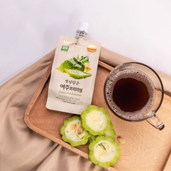 Nước Hồng Sâm Khổ Qua Chunho Ncare - Hỗ Trợ Tiêu Hóa, Tăng Cường Sức Khỏe, Hộp 30 Gói Tiện Dụng 100ml