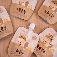 Nước Hồng Sâm Lộc Nhung Trẻ Em Chunho Ncare - Hỗ Trợ Tiêu Hóa, Tăng Đề Kháng, Phát Triển Chiều Cao, Dinh Dưỡng Cho Bé (Hộp 30 Gói)