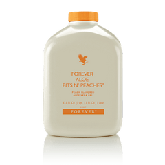 Nước Uống Dinh Dưỡng Đẹp Da Forever Aloe Bits N'Peaches 1L - Hỗ Trợ Làm Đẹp, Cải Thiện Tiêu Hóa, Hương Vị Đào Ngọt Ngào
