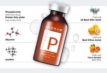 Serum Cấp Ẩm Ahohaw Ions P Solution Hàn Quốc - Giúp Da Căng Mịn, Ngăn Nếp Nhăn, Phục Hồi Tổn Thương, Tươi Trẻ Sức Sống